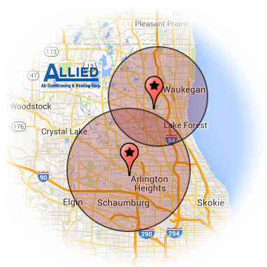 Directions – Allied Air Conditioning & Heating Corp.
