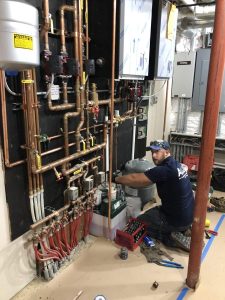 HVAC Expert Performing Installation Work