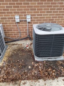 2 Carrier AC Installed Outsite A Home
