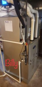 AC Installed with Ductwork & Electrical Connections